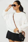 Ultra Soft Sweatshirt, Cream