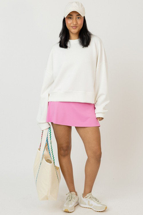 Ultra Soft Sweatshirt, Cream