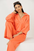 Call The Shots Pullover, Salmon
