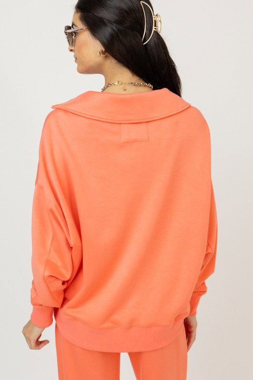 Call The Shots Pullover, Salmon