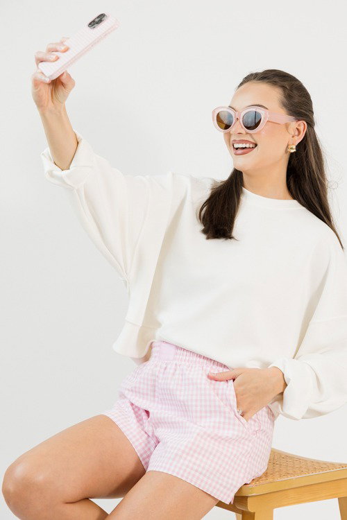 Ultra Soft Sweatshirt, Cream