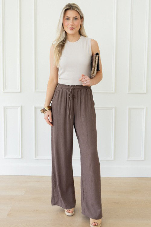 Rib Knit Tank, Soy Latte