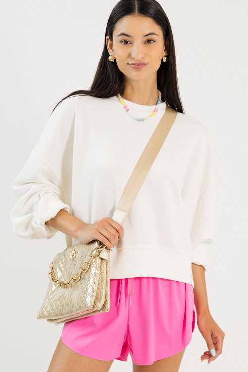Ultra Soft Sweatshirt, Cream