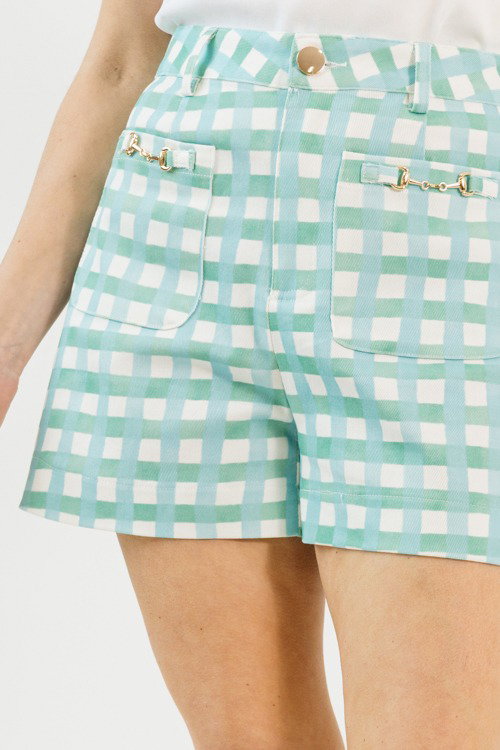 Mint To Be Shorts Set