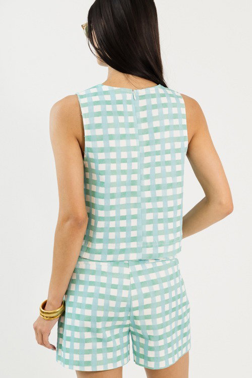 Mint To Be Shorts Set