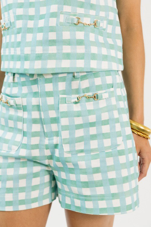 Mint To Be Shorts Set