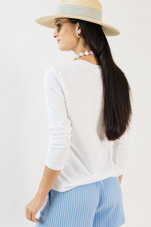 Callie Crew Neck, Off White