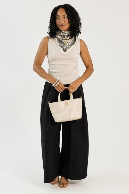 Rib Knit Tank, Soy Latte