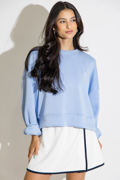 Ultra Soft Sweatshirt, Blue