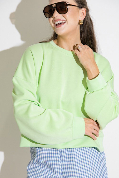 Ultra Soft Sweatshirt, Green