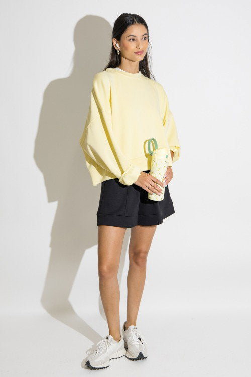 Ultra Soft Sweatshirt, Yellow