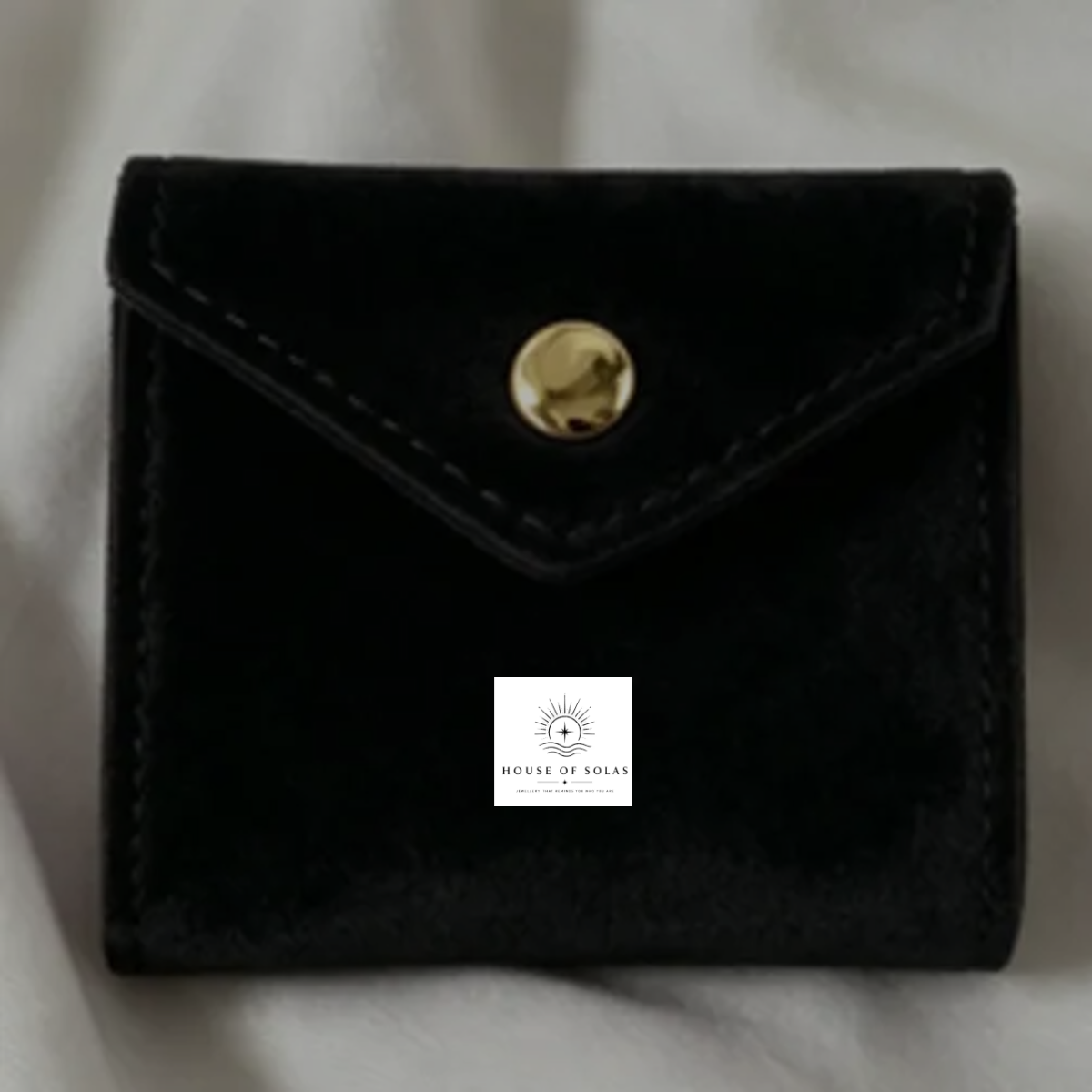 1 Piece Super-filament Elegant Lady Simple Style Holiday Travel Selfie Solid Color Jewelry Packaging Bags