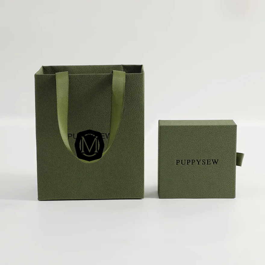 Ins Style Jewelry Drawer Box Set Necklace Ring Pendant Gift Bag Jewelry Packaging Elegant Storage Solution For Accessories