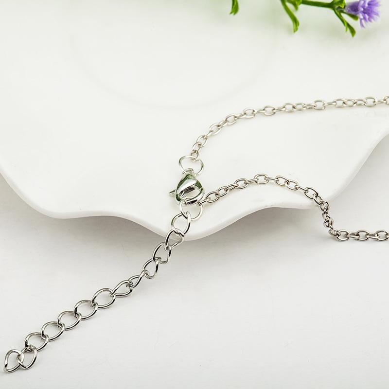 Alloy Number 8 Necklace Nhdp155692