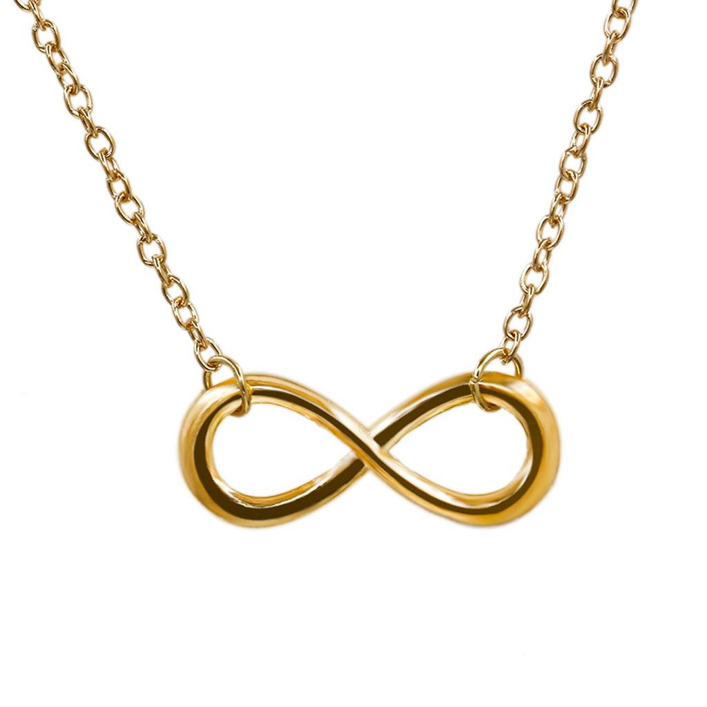 Alloy Number 8 Necklace Nhdp155692