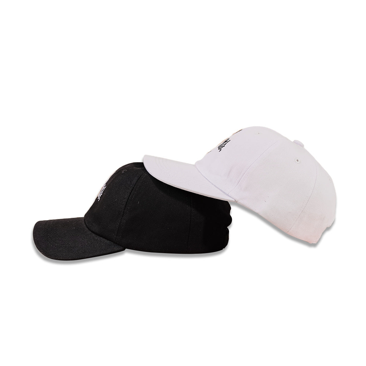 Black Hat Women's Korean-style Fashionable Wide Brim Face-looking Peaked Cap Japanese Style All-matching Fashion Hat Male Baseball Cap