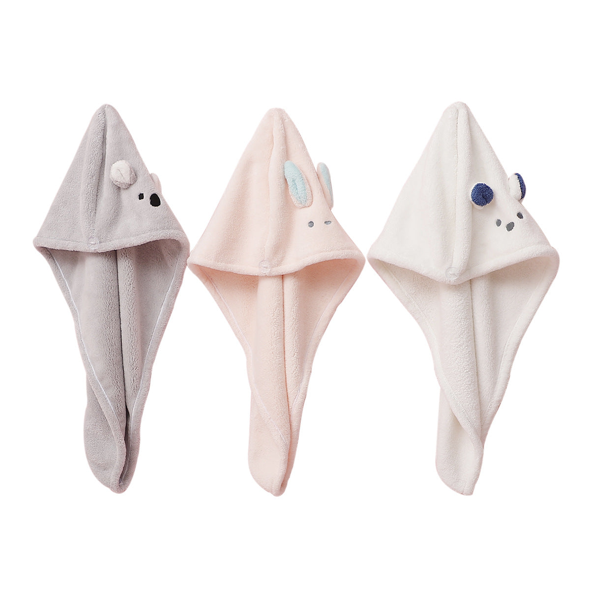 Cute Cartoon Synthetic Fibre Hair-drying Cap