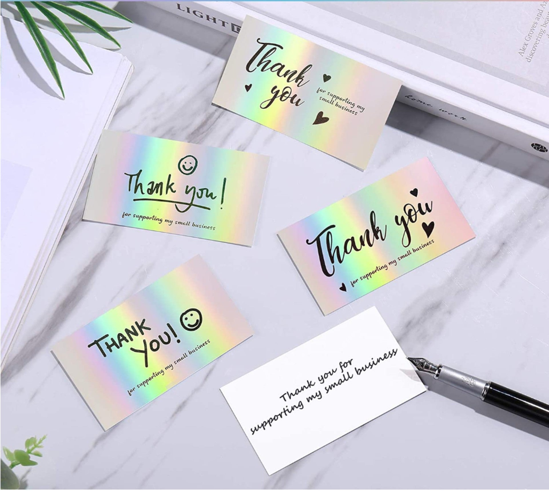 1 Piece Fashion Paper Card With Letter Pattern, Party Paper Tag Made Of Litmus Material