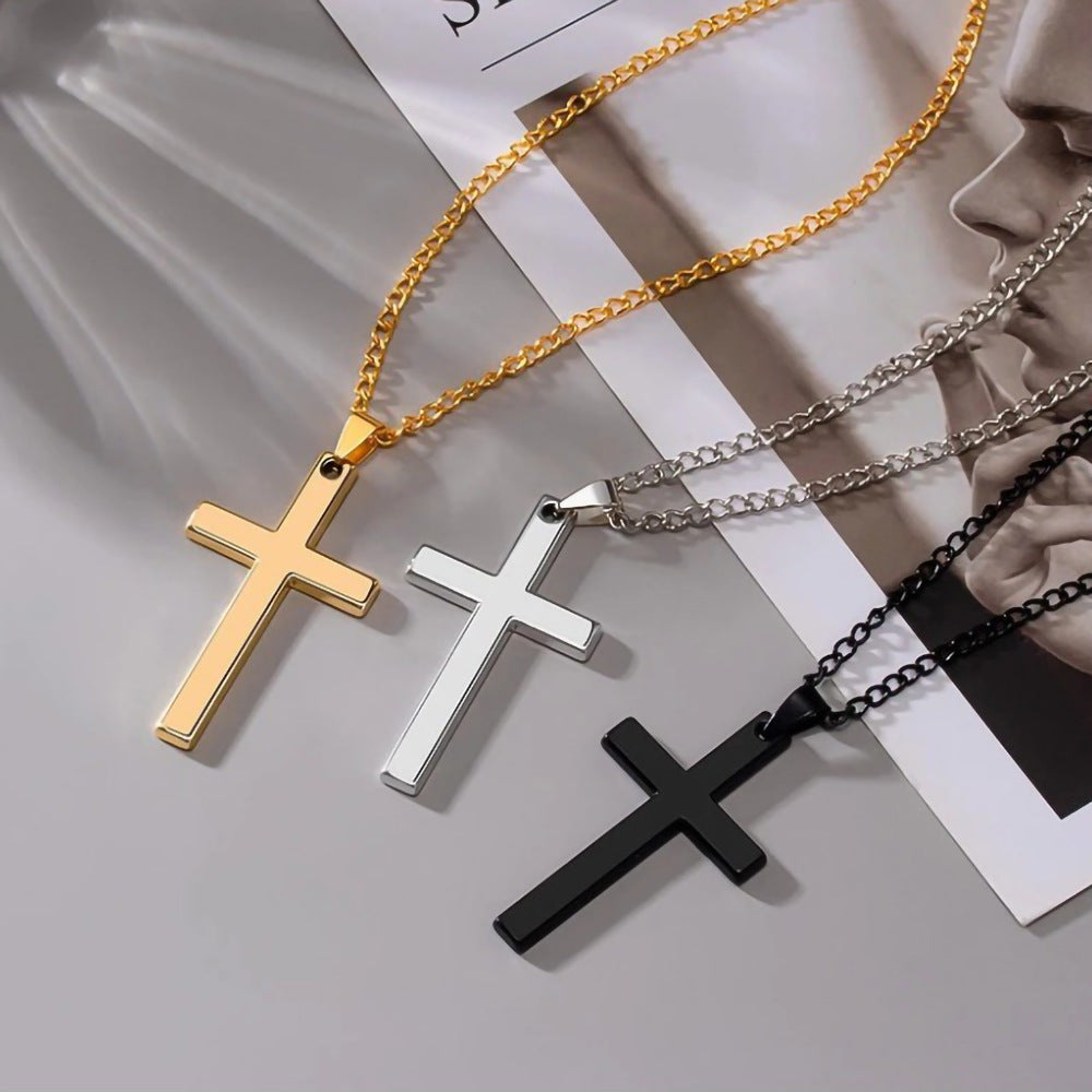 Fashion Geometric Pendant Necklace In Alloy With Electroplated Design, Unisex Style, 1 Piece