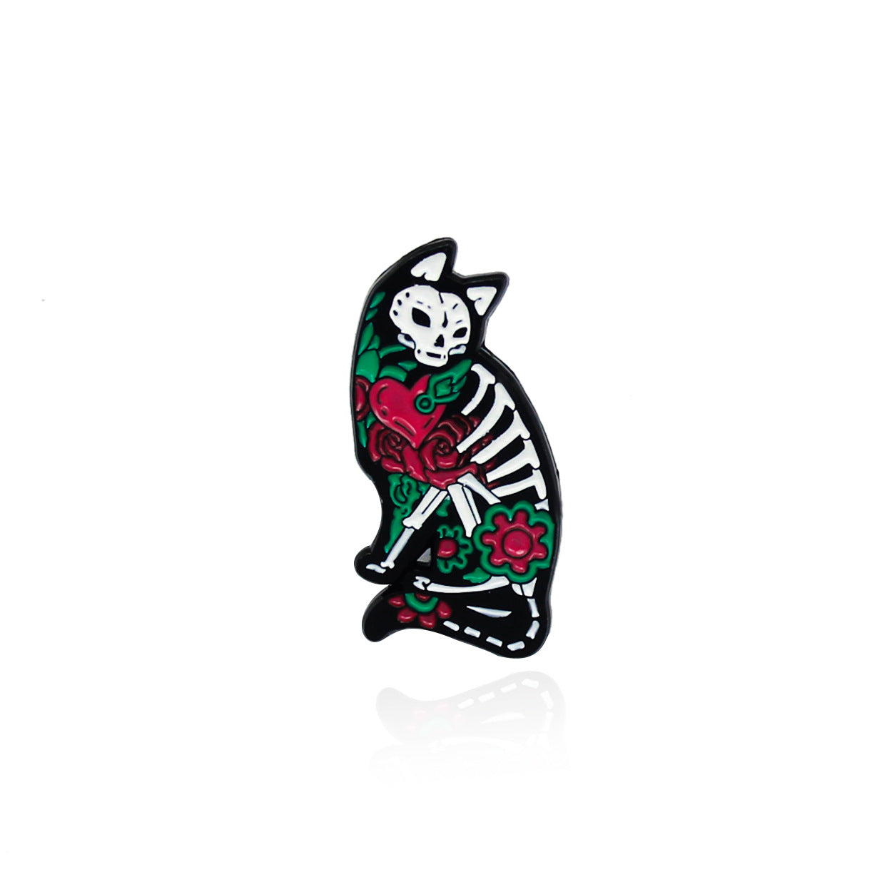 Animal Pin Made Of Alloy Featuring Stoving Varnish Craftsmanship, Perfect For Halloween