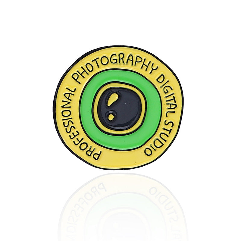 Camera Pin Made Of Alloy Featuring Stoving Varnish Craftsmanship