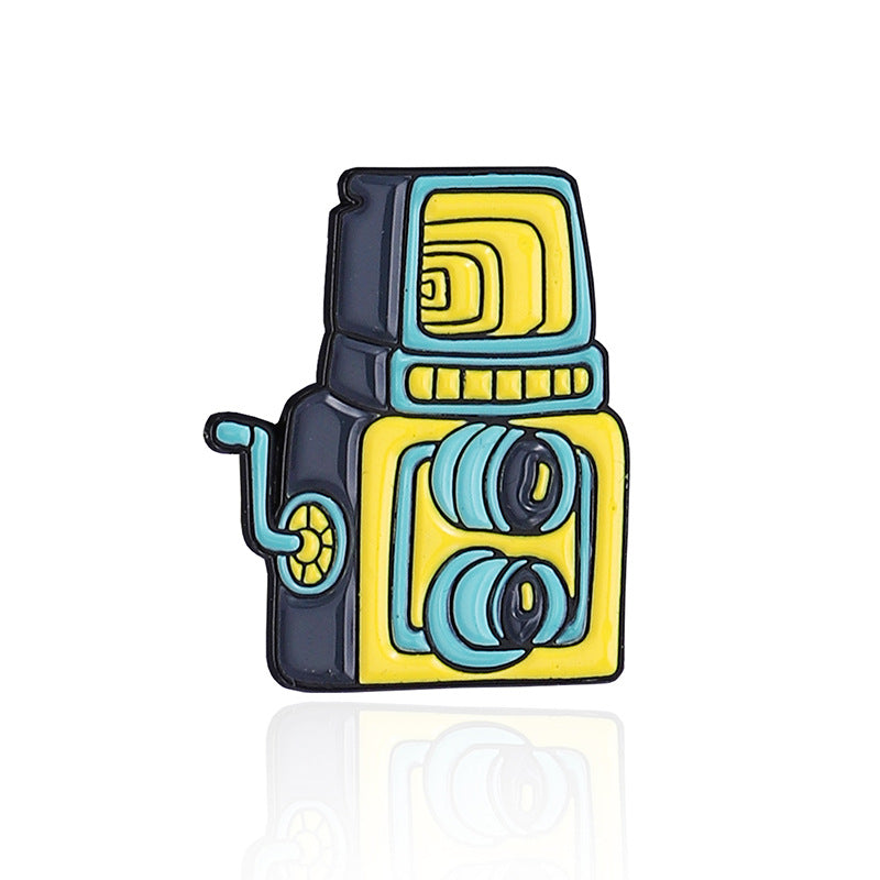 Camera Pin Made Of Alloy Featuring Stoving Varnish Craftsmanship