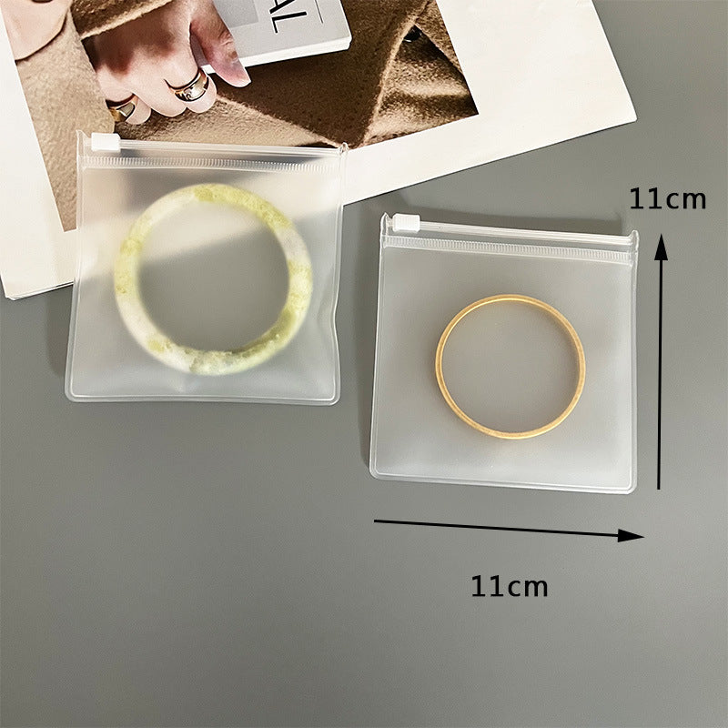 EVA Transparent Jewelry Packaging Storage Bag In Simple Style For Daily Use, 1 Piece