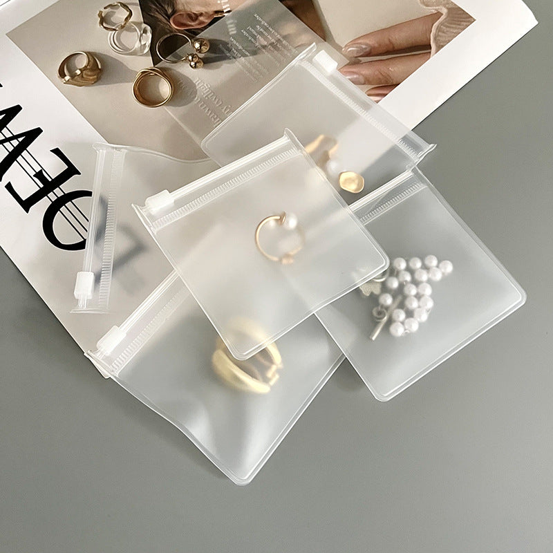EVA Transparent Jewelry Packaging Storage Bag In Simple Style For Daily Use, 1 Piece