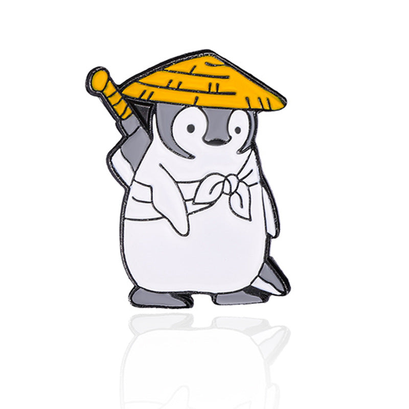 Animal Pin Made Of Zinc Alloy Featuring Durable Stoving Varnish Finish