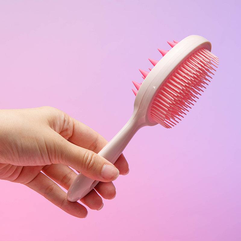 New Arrival Hot Sale Avocado Comb Smooth Hair Without Knotting Portable Massage Comb Wet And Dry Dual-Use Shampoo Brush