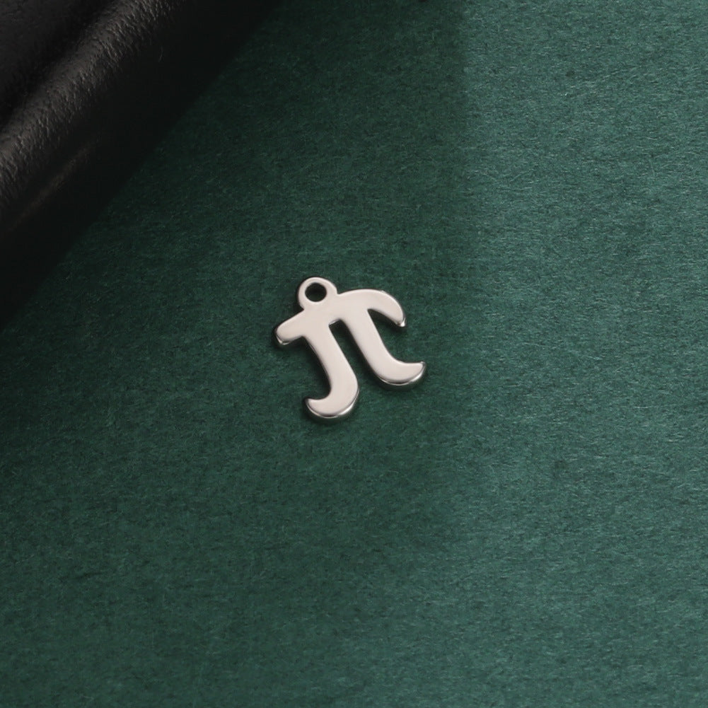 1 Piece 10*10mm 304 Stainless Steel Geometric Polished Pendant