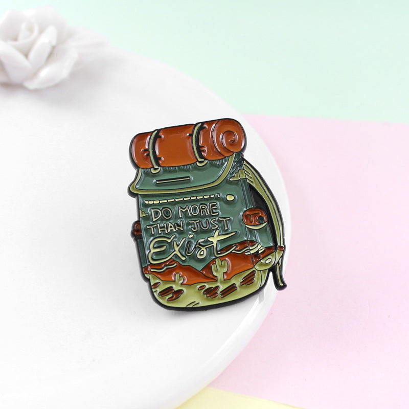 Alloy Letter Pin With Stoving Varnish Finish