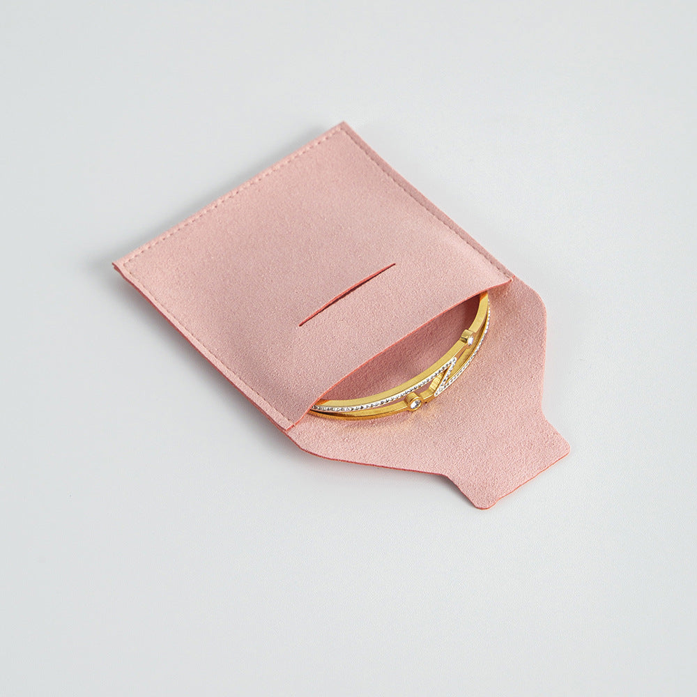 1 Piece Flannel Elegant Simple Style Daily Letter Jewelry Packaging Bags