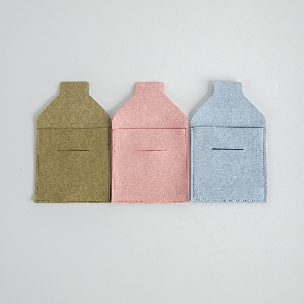 1 Piece Flannel Elegant Simple Style Daily Letter Jewelry Packaging Bags