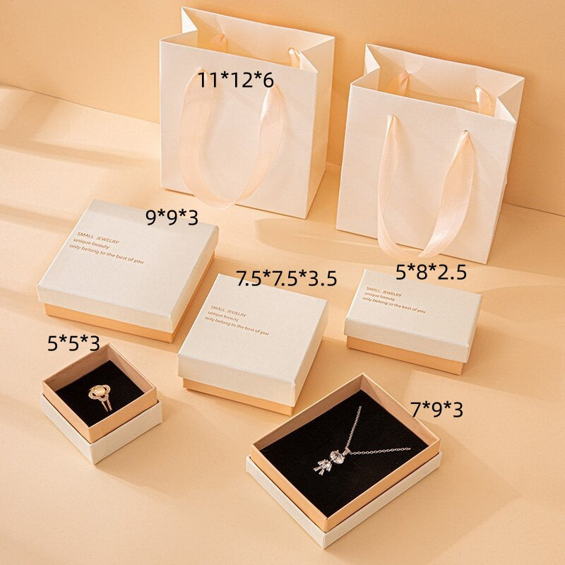 Sweet Style Jewelry Packaging Box Featuring Elegant Design For Gift Presentation
