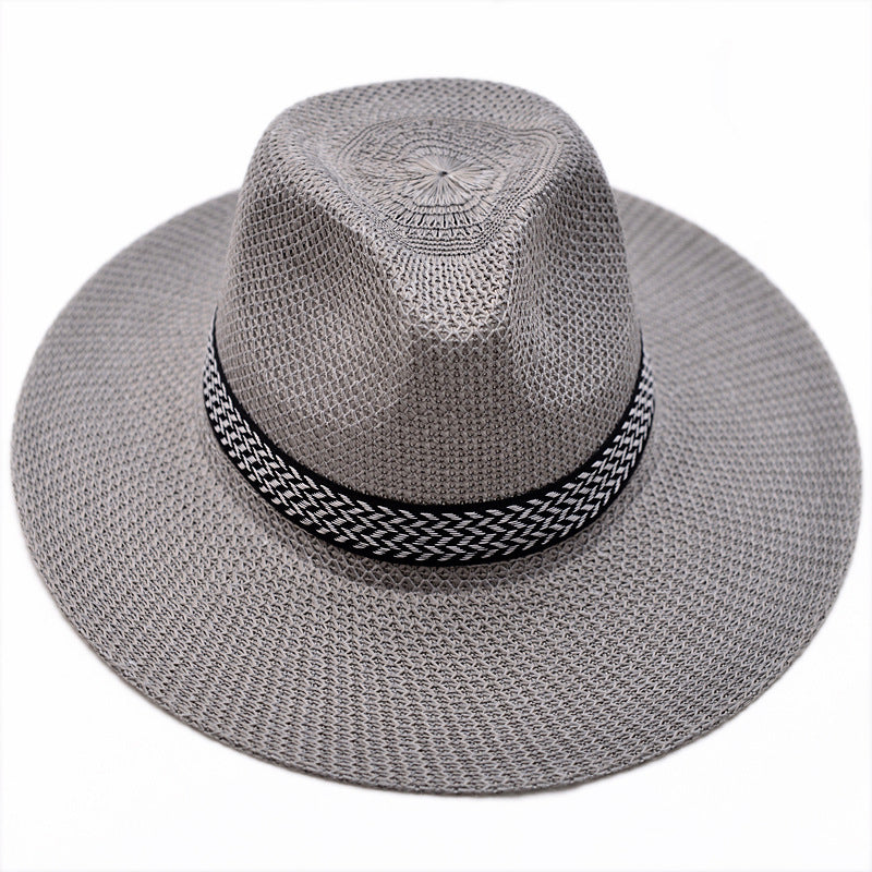 Sun Hat With Printing Design Features, Ideal For Summer Wear