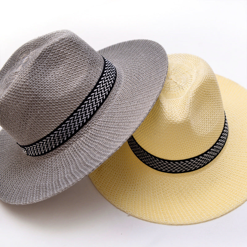 Sun Hat With Printing Design Features, Ideal For Summer Wear