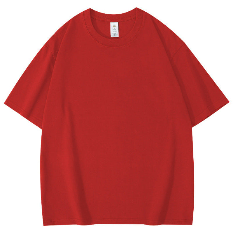 Men's Basic Short Sleeve T-shirt In High-Quality Fabric With 96% Or More Cotton