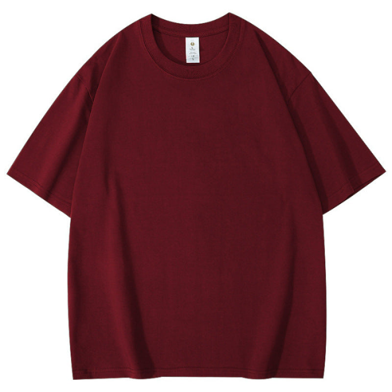 Men's Basic Short Sleeve T-shirt In High-Quality Fabric With 96% Or More Cotton