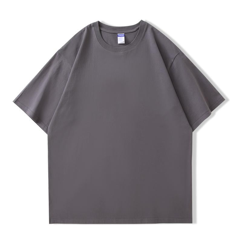 Men's Basic Short Sleeve T-shirt In High-Quality Fabric With 96% Or More Cotton