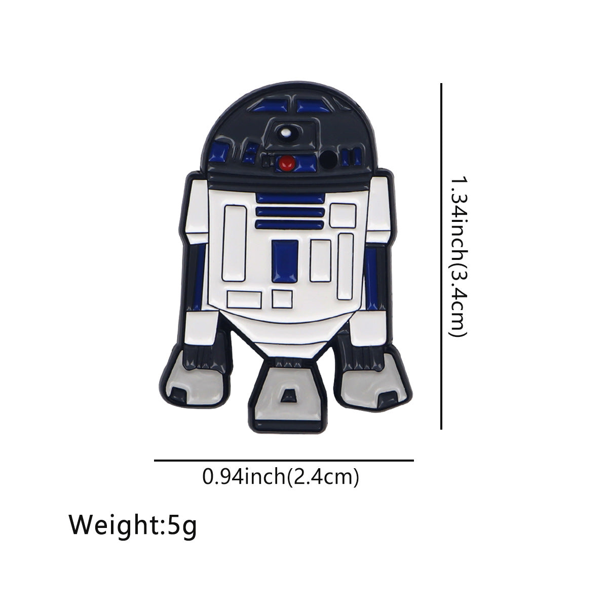 Cartoon Character Pin Made Of Zinc Alloy Featuring Enamel Craft