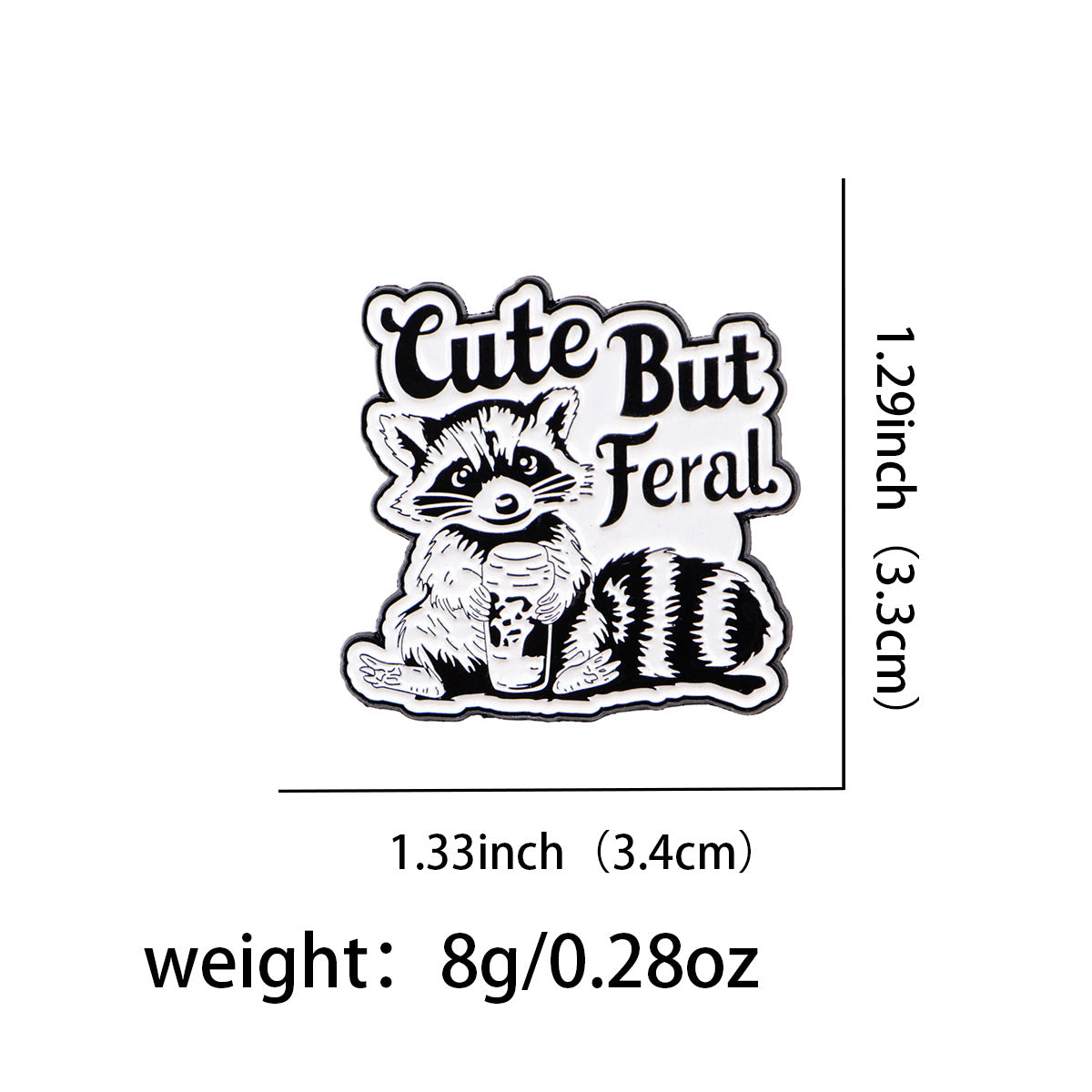 Animal Pin Made Of Durable Zinc Alloy, Perfect For Collectors And Accessories