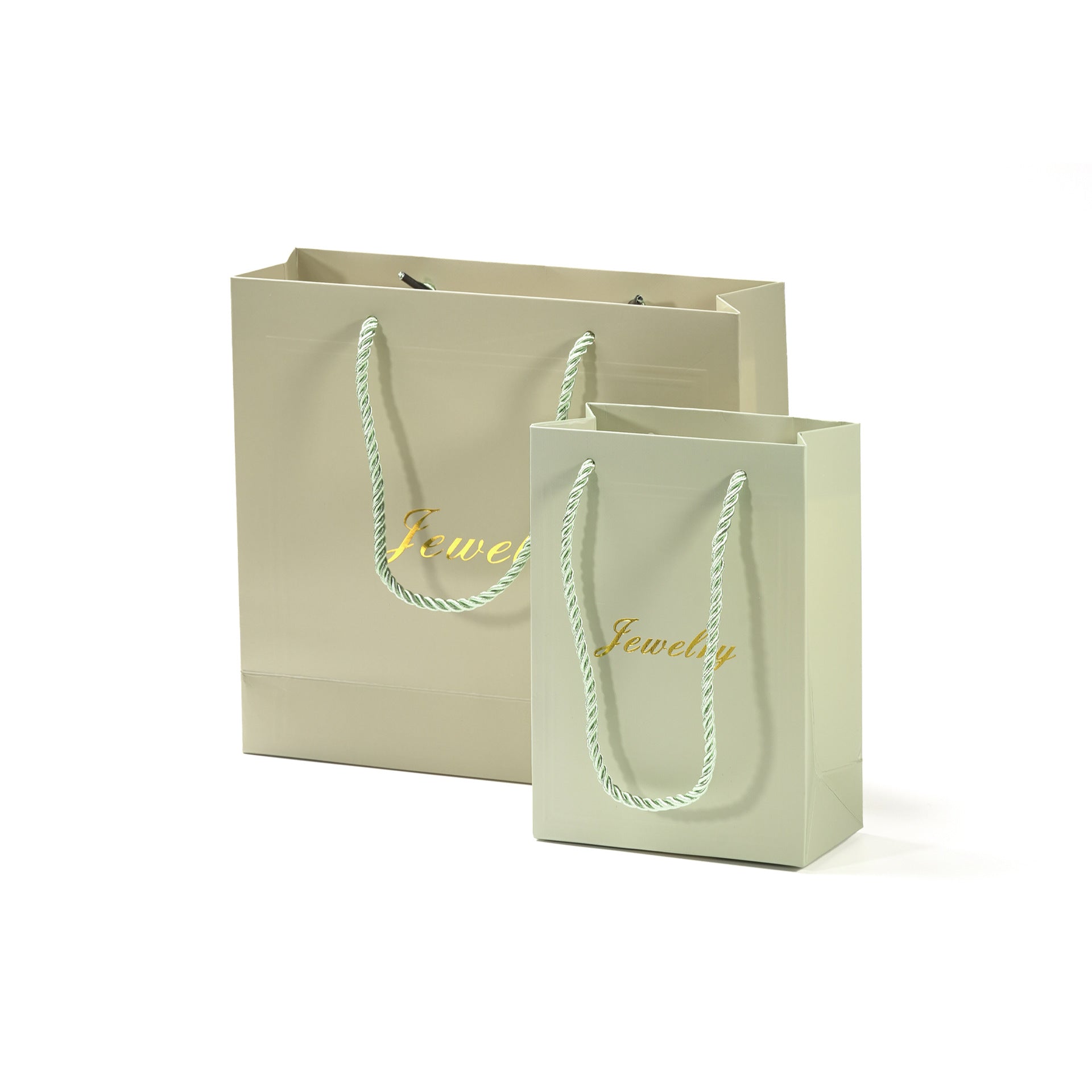 High-End Jewelry Gift Bag Paper Bag Handbag Pearl Jewelry Shopping Bag Bracelet Box Casual Style Hardness Paper Material