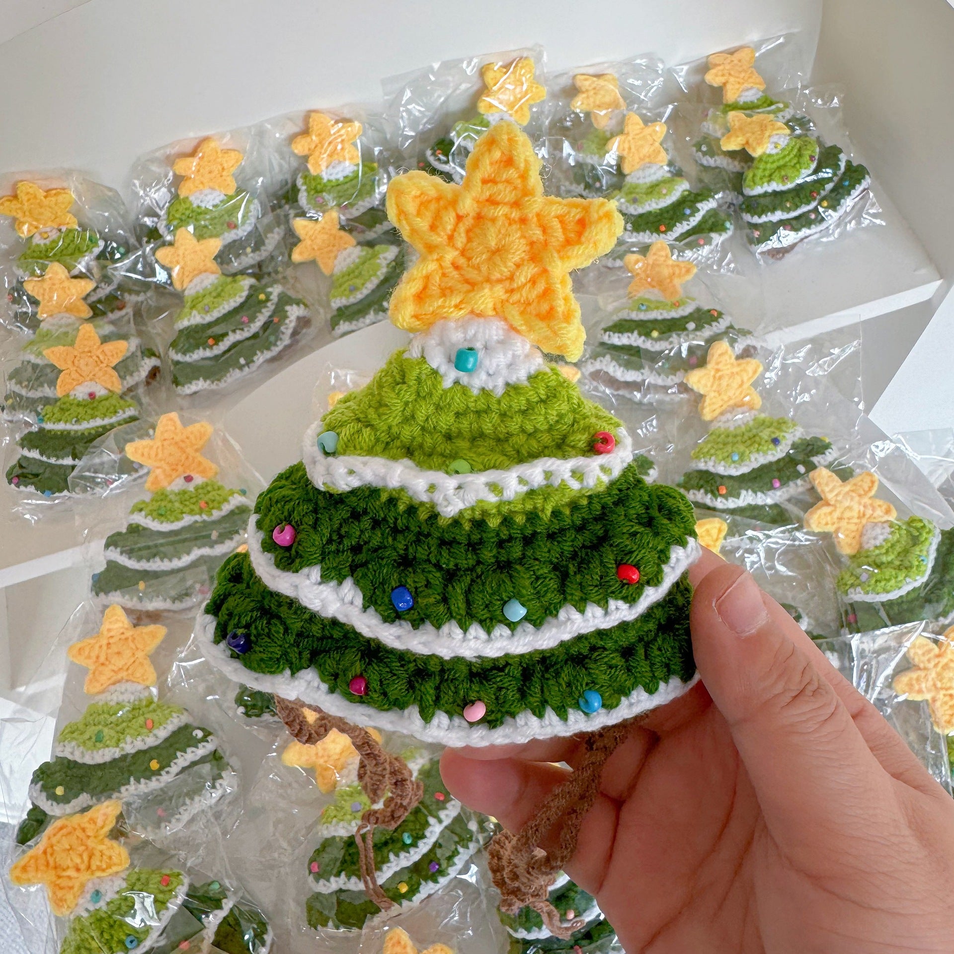 Christmas Tree Pet Hat Knitted Hat Christmas Gift Cat Dog Santa Claus Neck Ring Decoration Autumn Season Pet Accessories