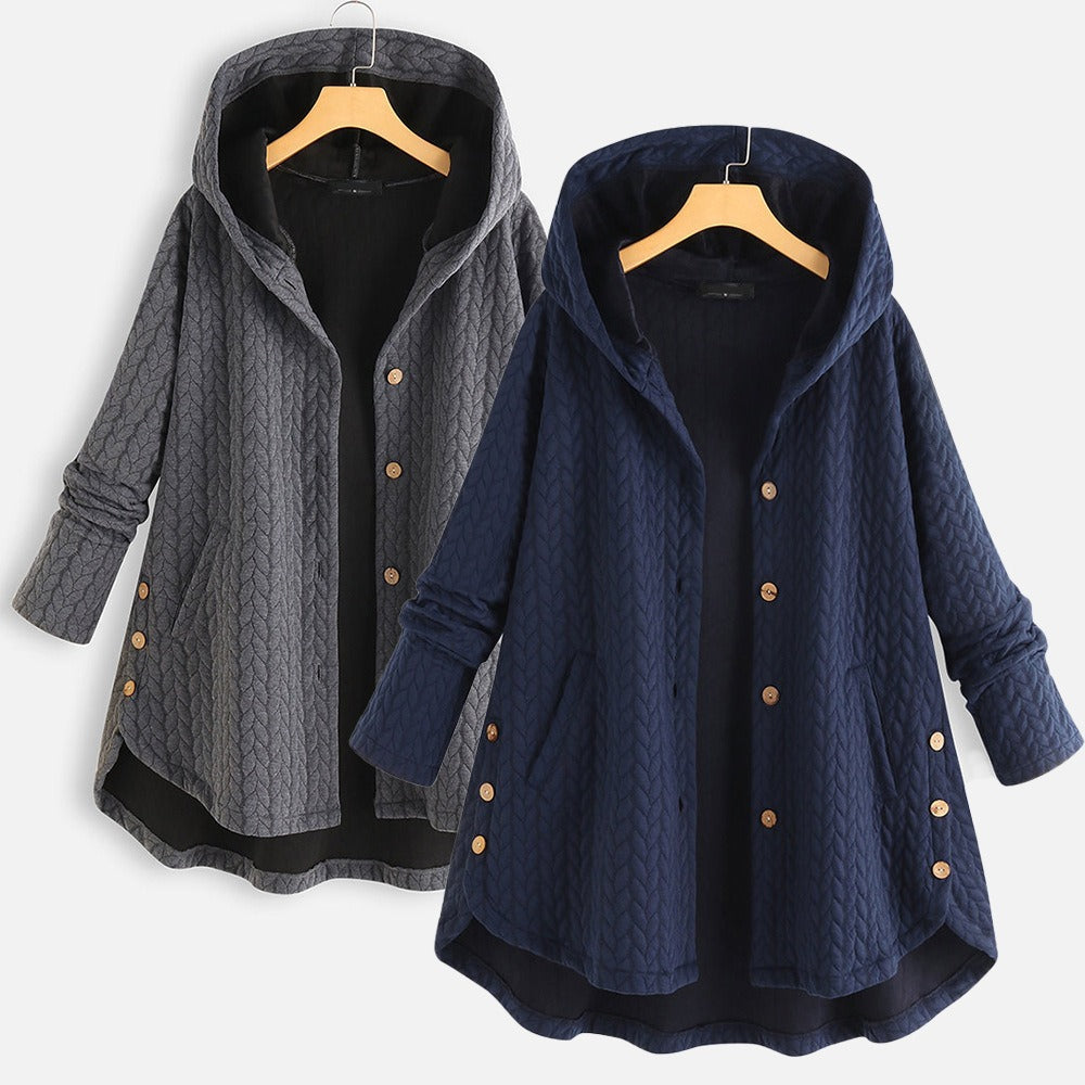 Geometric Single Breasted Cotton Top For Women In Casual Korean And Japanese Style Featuring Polyester Fabric