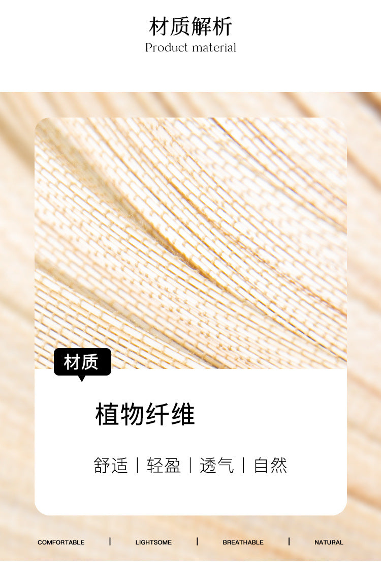 Fashionable Summer Foldable Golden Reed Fabric Sun Hat British Style Women's Casual Basic Pattern Handwoven Straw Hat