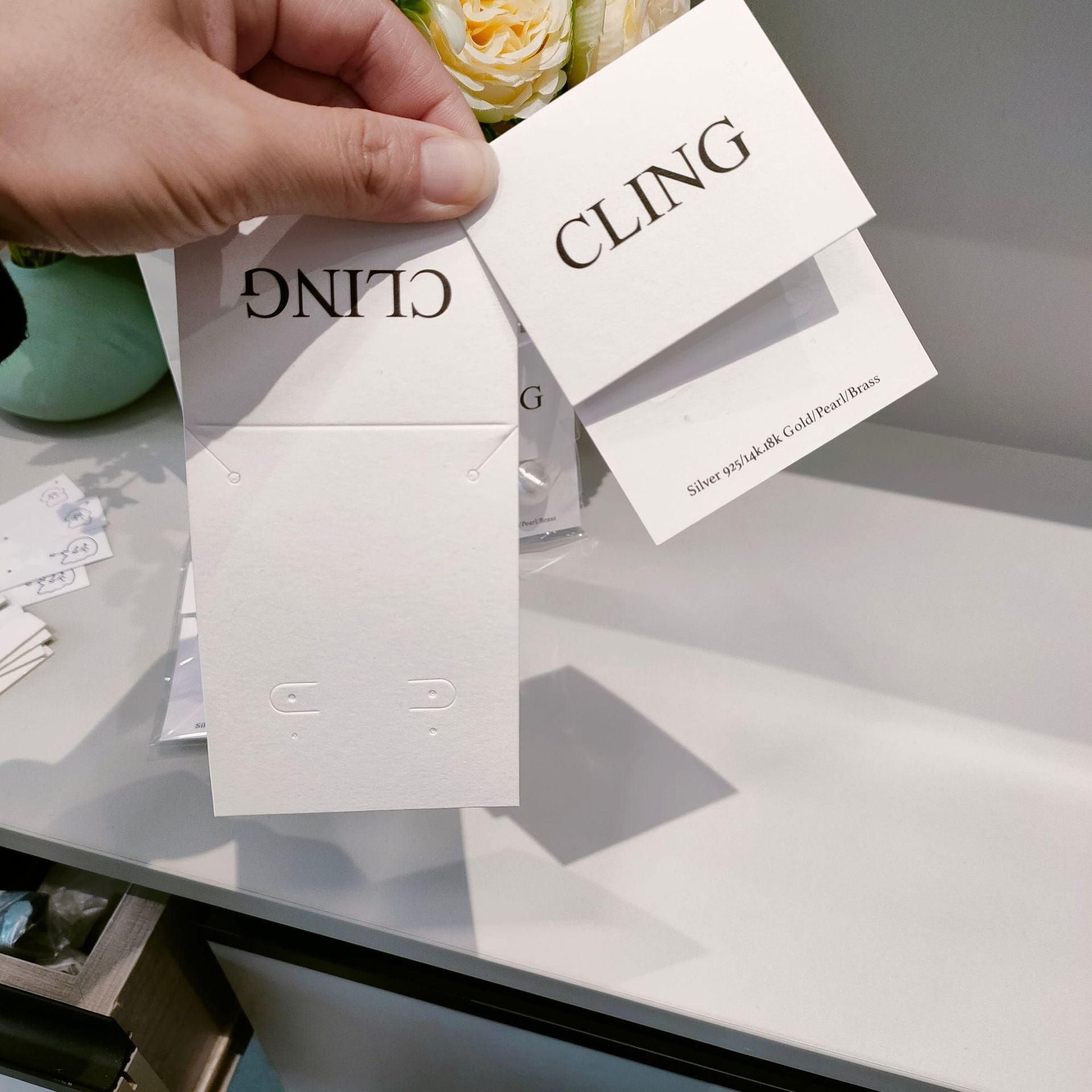 100 Jewelry Packaging Cards Earrings Bracelets Pendants Storage Solutions Jewelry Accessories Storage