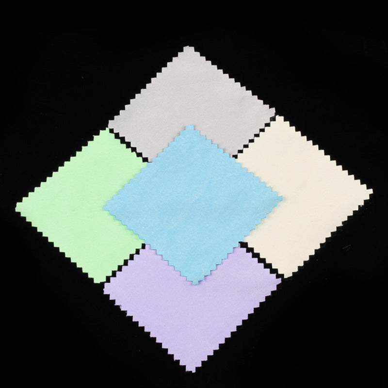 50-Pack Cleaning Cloth Four Colors 13 Yuan Suitable For Gold Jewelry Accessories Maintenance Bare Cloth