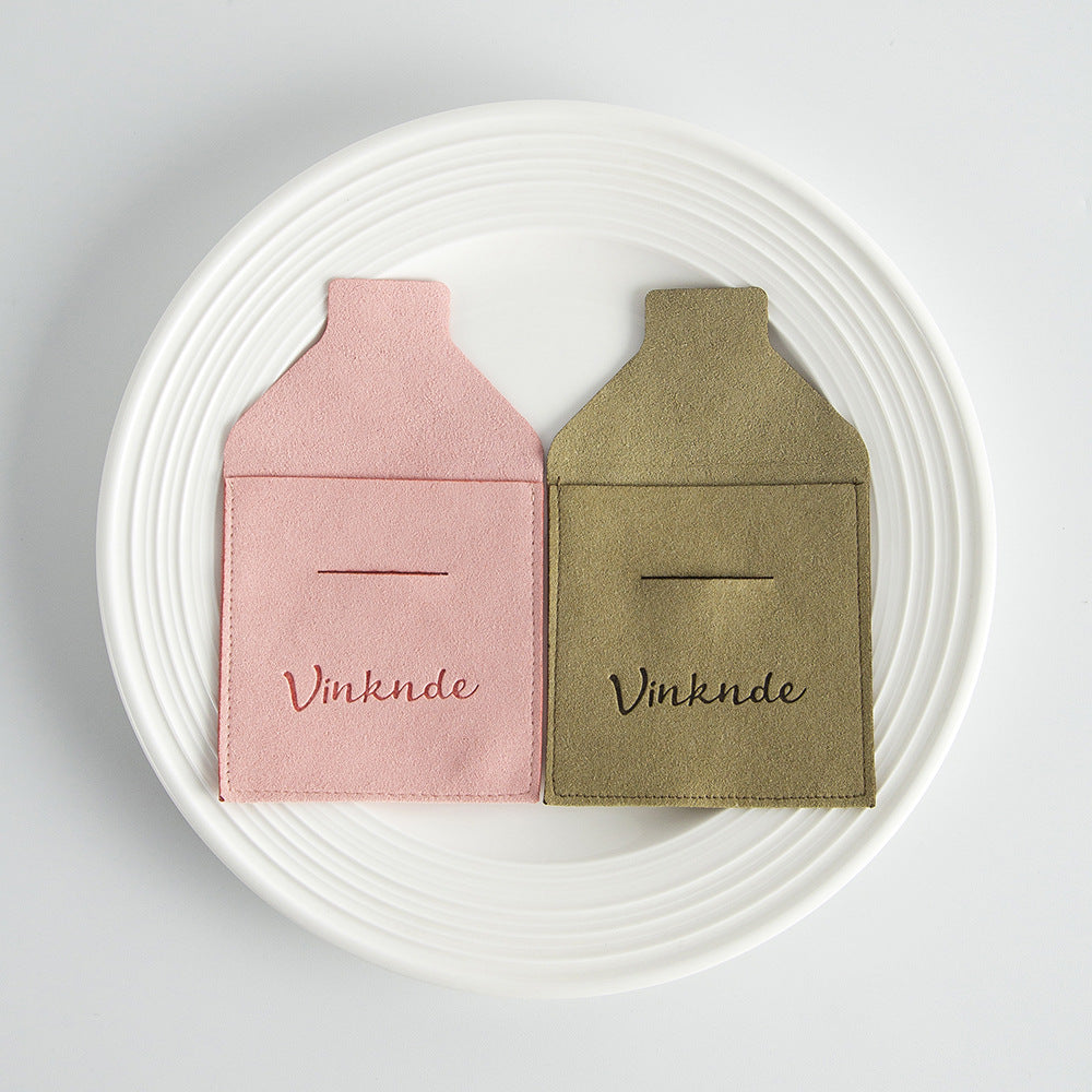 1 Piece Flannel Elegant Simple Style Daily Letter Jewelry Packaging Bags