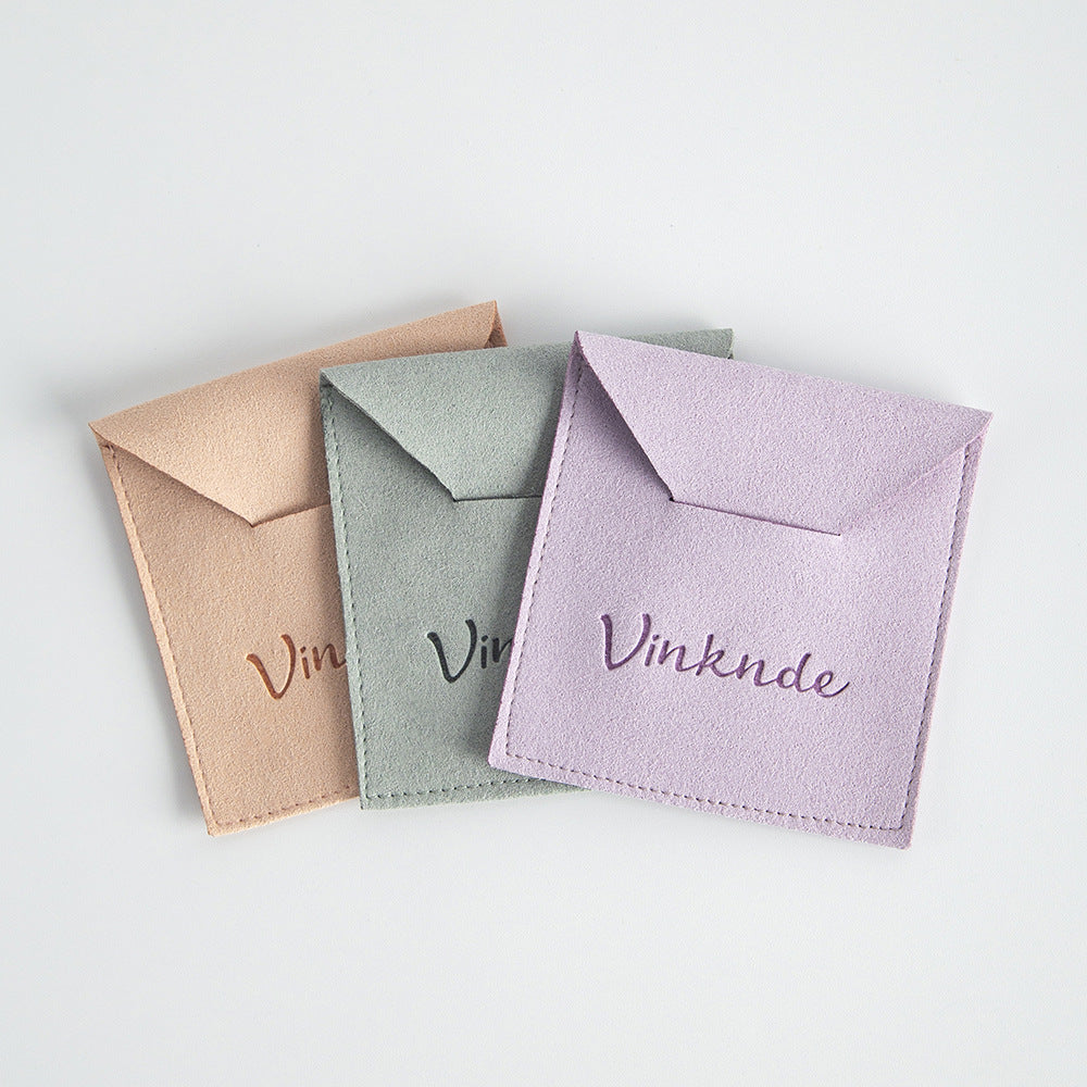 1 Piece Flannel Elegant Simple Style Daily Letter Jewelry Packaging Bags